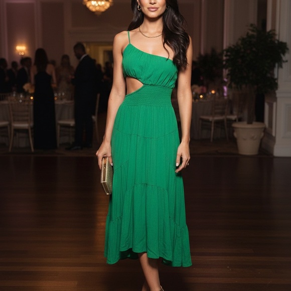 Hello Molly Dresses & Skirts - Hello Molly Vibrant Green dress